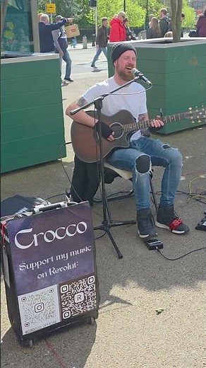 Busking Magic in Dublin… “Imagine” Grafton Street Live, With Lyrics