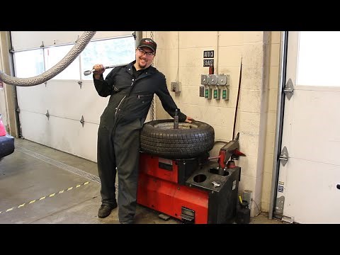 Coats 20-20 Tire Machine Full Job Demonstration