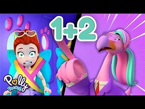 Polly Pocket | Einhorn-Kreuzfahrt & Taschenportal-Drama! | Abenteuer Studio 1 & 2 Zusammenstellung