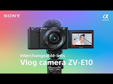 Sony Alpha | Vlog Camera ZV-E10