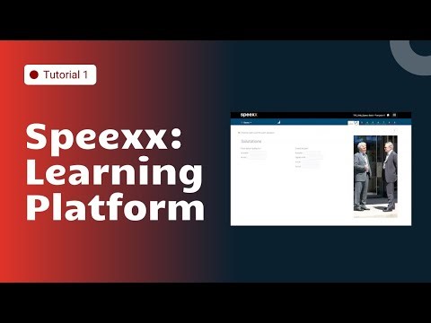 Speexx learning platform tutorial – Part 1 | Swiss French School