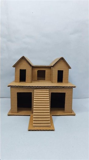 😲 Cardboard House That Looks Real