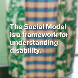 The Social Model of Disability shapes our values and frames our...