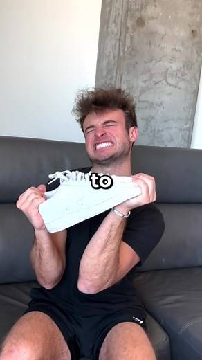 When your shoes get creased 😂 | how to uncrease shoes