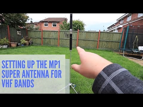 Setting up the MP1 Superantenna for VHF bands