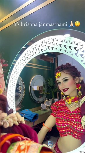 Happy krishna janmasthami 🥰❤️ ..,makeup by @Susma's Makeup Studio #krishnajanmashtamispecial #radheradhe #radheradhe #kanhaiya #radhakrishna #nepbrisbaneuser🇭🇲 #sizzlers #foryoupage #foryou