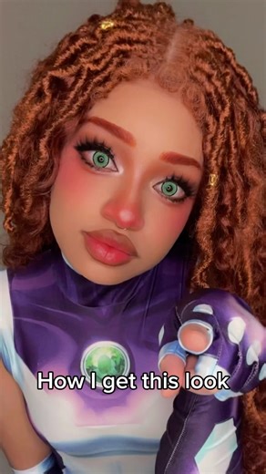 Cartoon Makeup Tutorial! #starfire #atomeve