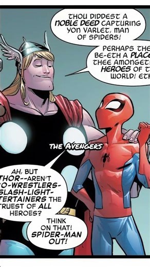 Spider-Man saves Uncle Ben...