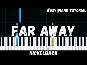Nickelback - Far Away (Easy Piano Tutorial)