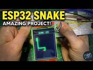 ESP32 Snake Game Tutorial - ILI9341 Display & Arduino IDE