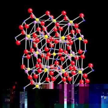 Interactive model of olivine structure
