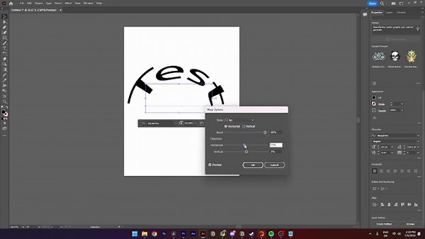 How To Curve Text in Illustrator (2025 Tutorial)