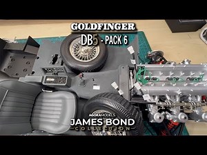 Building the 007 Goldfinger Aston Martin DB5 – Agora Models Pack 6 Progress