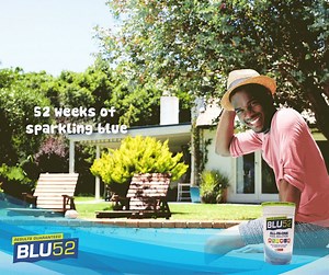 BLU52 All-In-One Pool Solution will change your reaction to poolcare from 👎 to 🙌. Have you tried it yet? https://blu52.co.za/product/blu52-all-in-one-pool-solution/ | BLU52