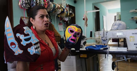 From Arena Mexico to the World Cup, a wrestling-mask boom is taking shape