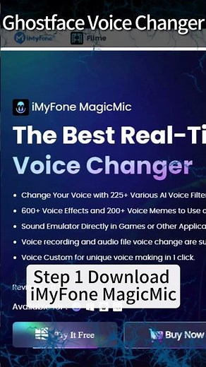 💀💀Ghostface Voice Changer! Sound like ghostface in realtime - #magicmic #aivoice #voicechanger