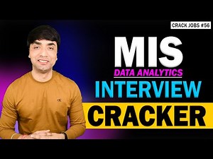Crack Jobs #56 | MIS & Data Analytics Excel Interview Questions and Answers