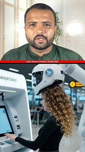 Robot Hair saloon Ka Naya Style! 🤖💇‍♂️✨ | Khan NewsWala