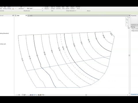 Toposurface from model lines in Revit | Revit® for Landscape Architecture