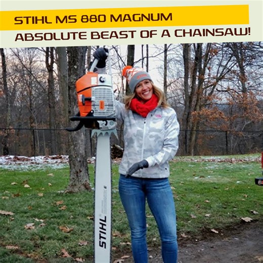 Is The Stihl MS 880 Chainsaw Worth It!? | Outdoors With The Morgans
