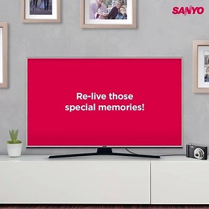 With the ever dynamic Sanyo TV, connect to your camera or PC and re-live all those precious moments! #SpotLight | Sanyo India