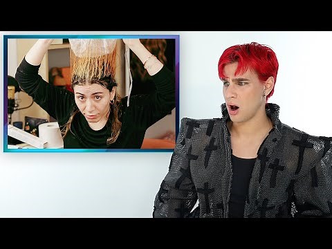 Hairdresser Reacts To DIY Cap Highlights