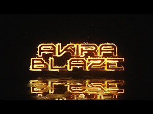 Neon Fire Logo Text Reveal After Effects Animation #381 Free Download