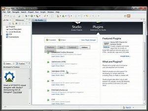 Joomla! Dev Environment Part 2: Installing Aptana Studio with SVN and PHP tools