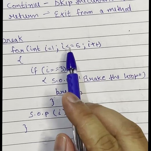 Java Break Statement Explained in 60 Seconds 🔥 | Easy Tutorial