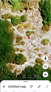 sos message 🤯 found in addu city on google earth 🌏#googleearth #googlemaps