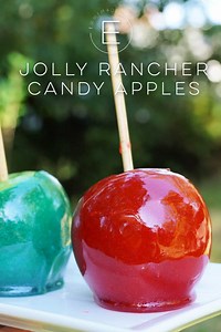 Jolly Rancher Glittery Candy Apples - Emmymade