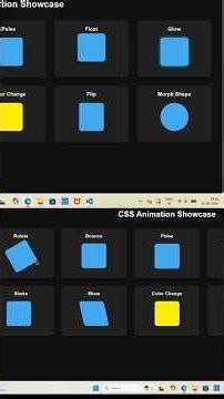 10 CSS Transform Animations Using Only HTML & CSS #shorts #tutorial #coding