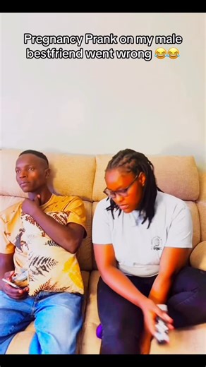 MISS BRILLIANT on Instagram: "Pregnancy Prank on my male Bestfriend went wrong"