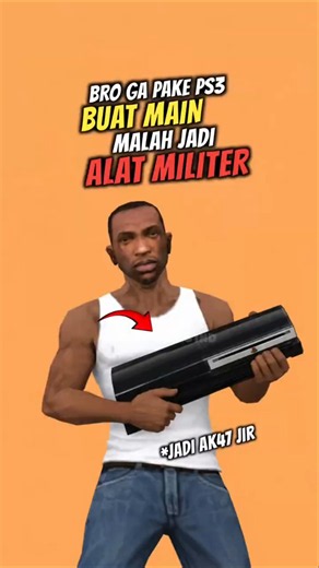 BRO PAKE PS3 BUAT MILITER JIR😹 #gameplay #ps5 #ps3 #thelastofus #gtav #reddeadredemption