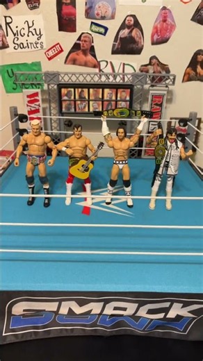 Ic title 4 pack! #wwe #wrestling #eew @EEW_figures # #wrestlingfans316 #domdom #dominikmysterio