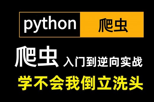 2024新版【爬虫入门到实战课程】【验证码PO解，打码平台，网易云音乐爬取，B站京东滑块破解】与案例解析！从入门到精通视频教程。学不会我退出IT界！