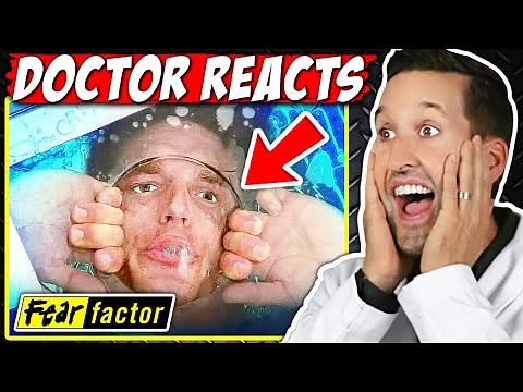 ER Doctor REACTS to Most Dangerous Fear Factor Challenges