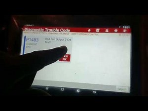 fault code p1483 fan relay wiring