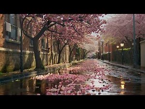 Rain & Beethoven Spring Sonata | Cozy Ambience for Relaxation