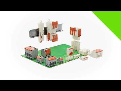 WAGOのレバー操作タイプ コネクタ・端子台