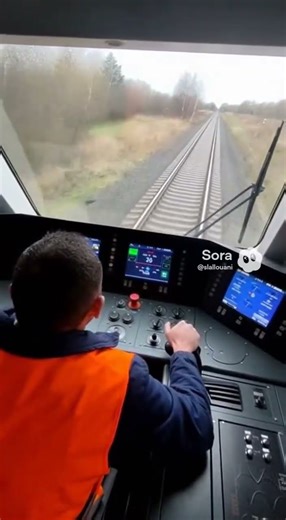 This Train Stops Just in Time… But It’s Fake