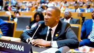 Botswana's new President, Duma Boko, makes his debut at the African Union, joining fellow leaders to shape the continent's future. #Botswana #africanreportfiles #AfricanUnity. 🎬 Duma Gideon Boko | African Report files