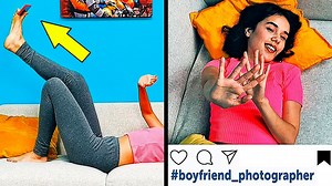 4.4M views · 10K reactions | 37 funny and creative photo hacks: | 5-Minute Crafts GIRLY | Facebook