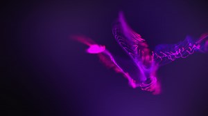 Floating Particle Background