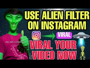 Instagram New Trending Alien Filter, How To Get Alien Filter On Instagram, Alien Filter In Instagram