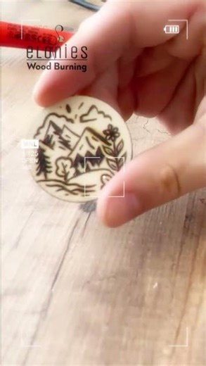 🌿✨ Wood Burning Art | The Peace of Nature #woodburning #pyrography #natureart