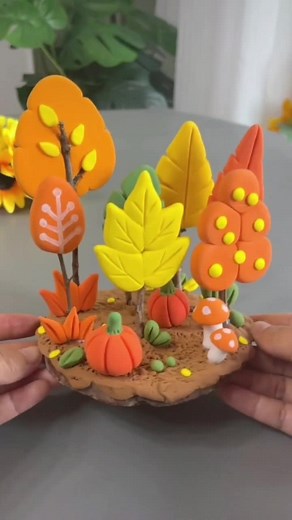 Craft made of plasticine