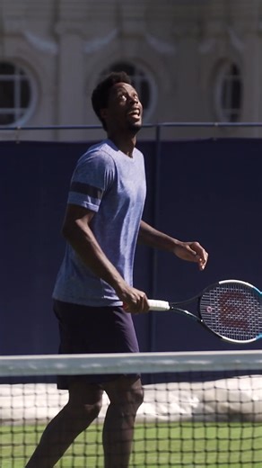 La Monf 💚🥺 Enjoy Gaël Monfils' best points on the grass | LTA - Tennis For Britain