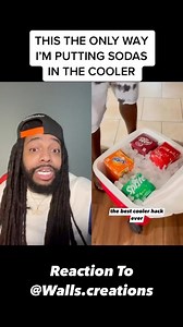 This the only way I’m putting sodas in the cooler 🤯Reaction to Walls Custom Creations #lifehacks | Lifesbook_ceo