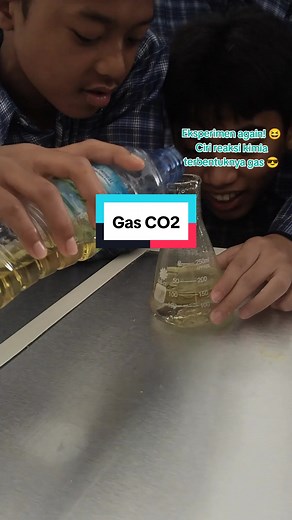 Eksperimen Terbentuknya Gas dalam Reaksi Kimia